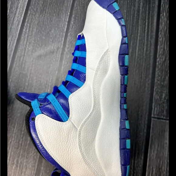 Jordan 10 Retro Charlotte Hornets 2016 US Mens 11.5 - Picture 5 of 12